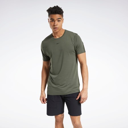 Reebok ACTIVCHILL Move Tee Zielone | MQBH-84951