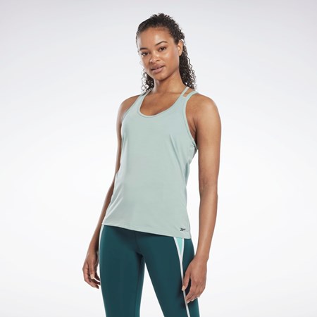 Reebok ACTIVCHILL Sportowe Tank Top Szare | UOBP-65190