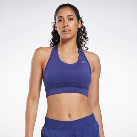 Reebok Biegania Essentials High-Impact Bra Fioletowe | DFKB-79462