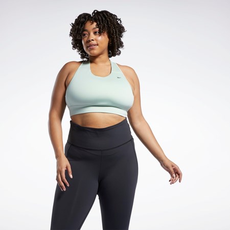 Reebok Biegania Essentials Sports Bra (Plus Size) Głęboka | VCZU-03861