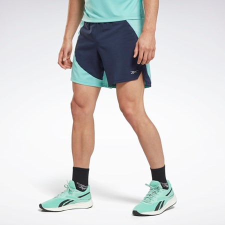 Reebok Biegania Shorts Semi Classic Teal | ABHS-86324