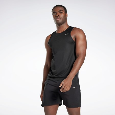 Reebok Biegania Speedwick Singlet Czarne | QANE-10927