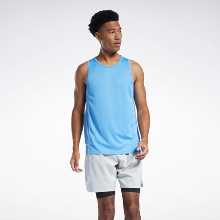 Reebok Biegania Speedwick Singlet Niebieskie | ENGY-92361