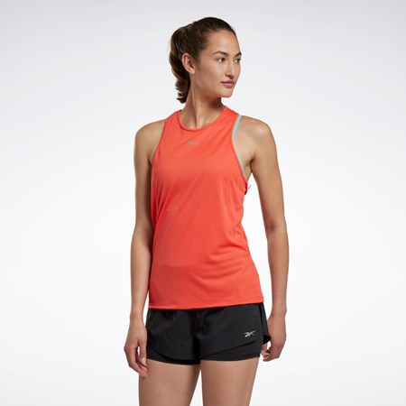 Reebok Biegania Speedwick Tank Top Pomarańczowe | QHMU-01293