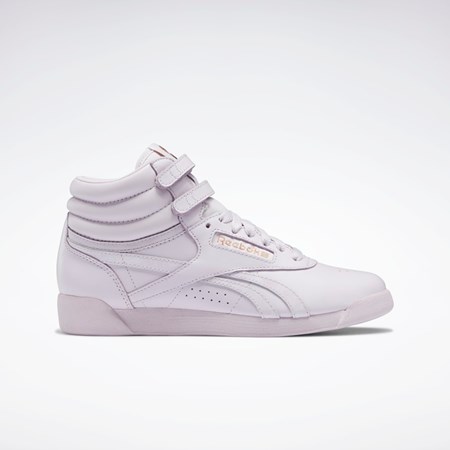 Reebok Cardi B Freestyle Hi Shoes Białe | ZRTL-62189