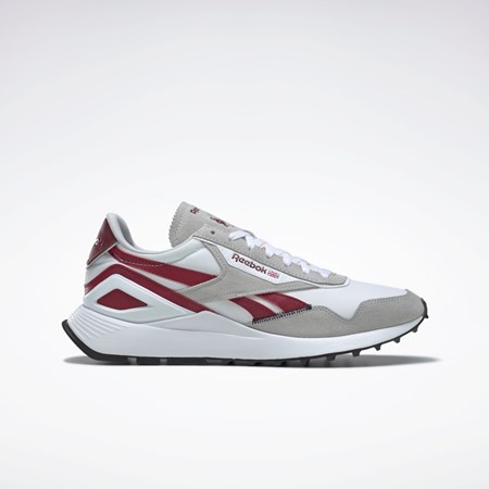 Reebok Classic Leather Legacy AZ Shoes Białe Szare Bordowe | VWYI-64598