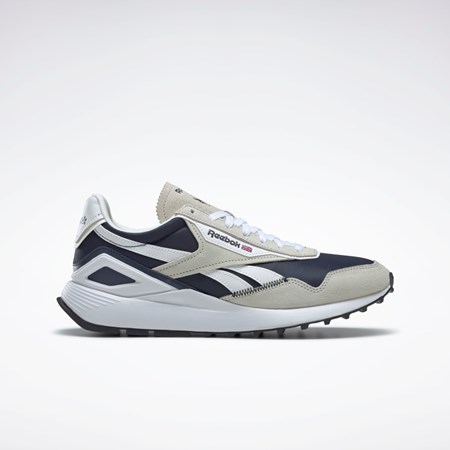 Reebok Classic Leather Legacy AZ Shoes Granatowe Białe | NOXC-67890