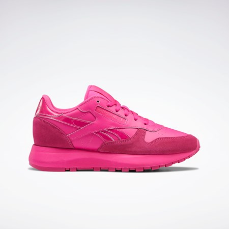 Reebok Classic Leather SP Shoes Różowe Różowe Różowe | QFIE-57860