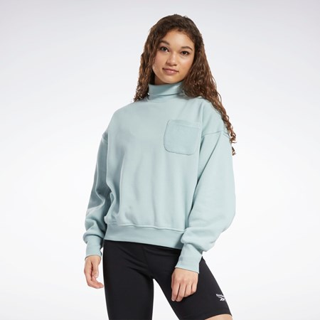 Reebok Classics Bawełniane French Terry Sweatshirt Szare | CMXA-08569