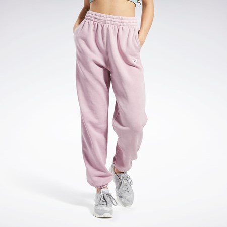 Reebok Classics Natural Dye Fleece Pants Infused Lilac | YZXV-10746