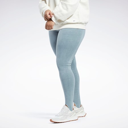 Reebok Classics Natural Dye Stirrup Leggings (Plus Size) Szare | FLYB-74610