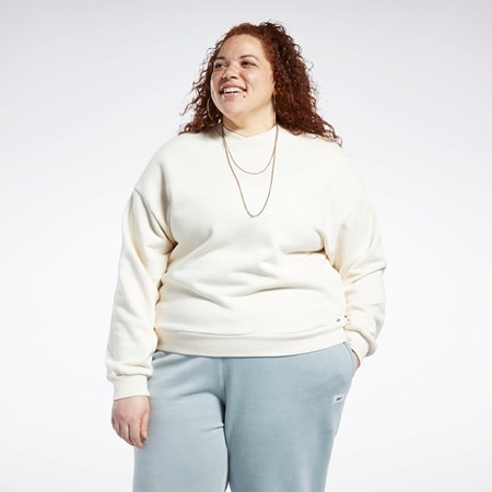 Reebok Classics Natural Dye Sweatshirt (Plus Size) Non-Dyed | ZRJQ-41806