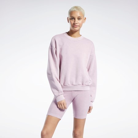 Reebok Classics Natural Dye Sweatshirt Infused Lilac | NAPG-58607