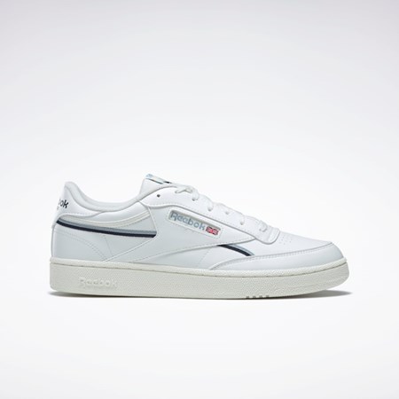 Reebok Club C 85 Wegański Shoes Szare Granatowe | ADPJ-89610