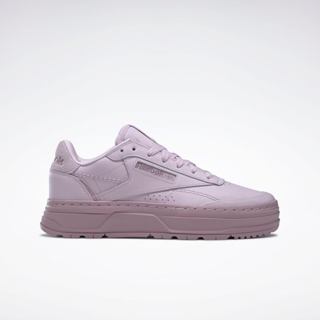 Reebok Club C Double GEO Shoes Fioletowe Fioletowe | XIJB-25436