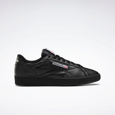 Reebok Club C Grounds Shoes Czarne Czerwone Czarne | LRIW-53980