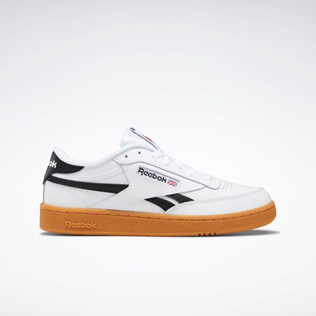 Reebok Club C Revenge Shoes Białe Czarne | ZEDI-51480