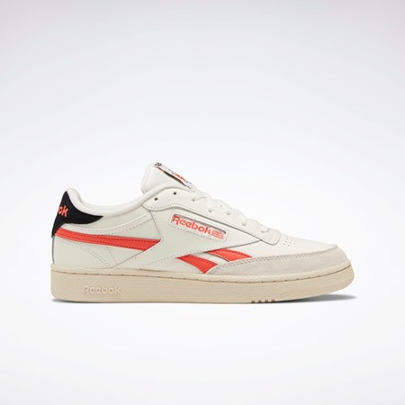 Reebok Club C Revenge Shoes Pomarańczowe Czarne | SUVQ-79681