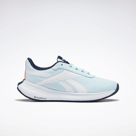 Reebok Energen Plus Biegania Shoes Niebieskie Białe Pomarańczowe | OXGU-08371