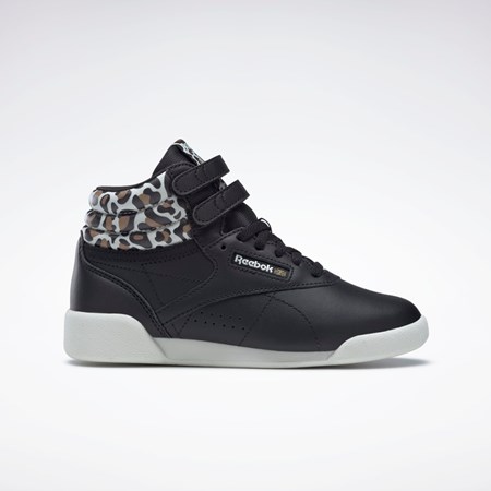 Reebok F/S Hi Shoes - Preschool Czarne Złote | HDYW-63079