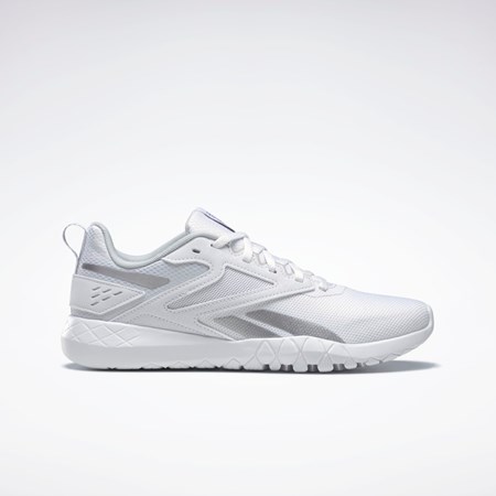 Reebok Flexagon Energy 4 Treningowe Shoes Białe Szare Srebrne | KXDV-75692