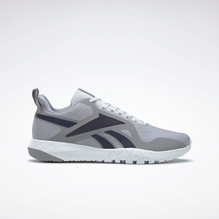 Reebok Flexagon Force 3 Szerokie 4E Treningowe Shoes Szare Granatowe Szare | JNSY-54198