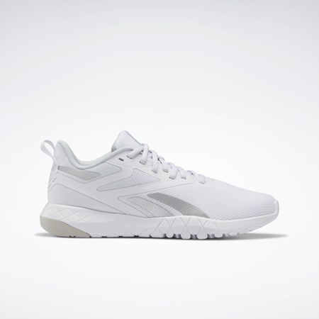 Reebok Flexagon Force 4 Treningowe Shoes Białe Szare Srebrne | AXZI-64937