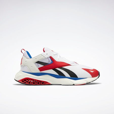 Reebok Hexalite Legacy Shoes Białe Czerwone Niebieskie | SOIJ-74351