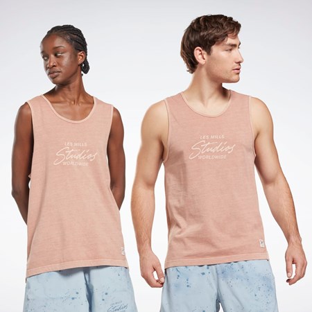 Reebok Les Mills® Natural Dye Tank Top Koralowe | FQKD-82175