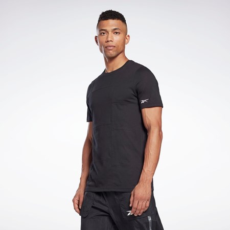 Reebok MYT Minimal Waste T-Shirt Czarne | FHOW-20576