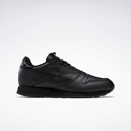 Reebok Maison Margiela CL Memory of Shoes Czarne Białe Czarne | DAMX-02498