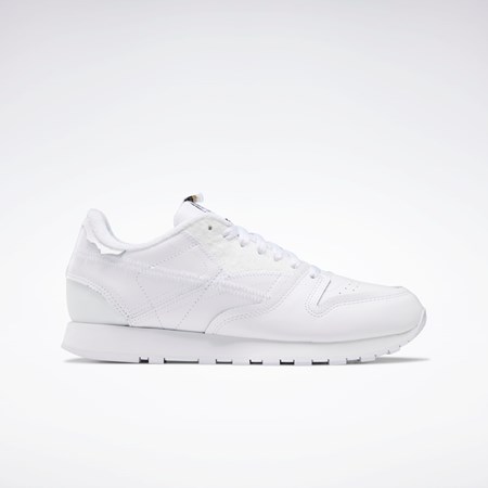 Reebok Maison Margiela CL Memory of Shoes Białe Czarne Białe | UJDE-40631