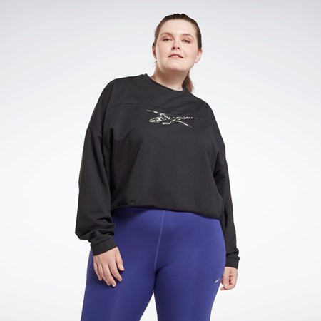 Reebok Modern Safari Coverup (Plus Size) Czarne | BJWV-29170