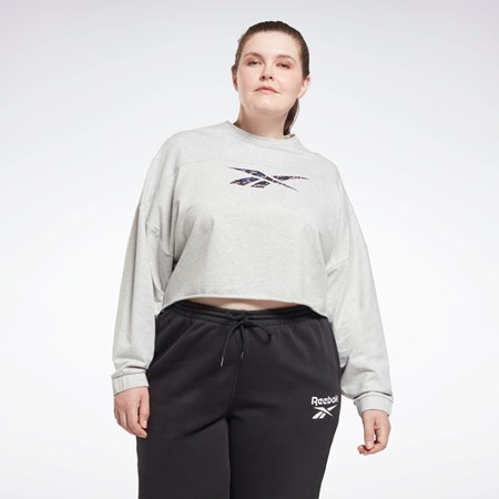 Reebok Modern Safari Coverup (Plus Size) Głęboka Szare | LOTM-67508