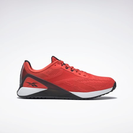 Reebok Nano X1 Treningowe Shoes Czerwone Białe Czarne | UXFY-09816