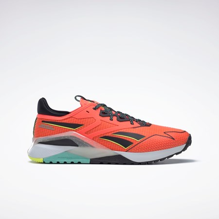 Reebok Nano X2 TR Adventure Treningowe Shoes Pomarańczowe Czarne Żółte | ANGI-58703