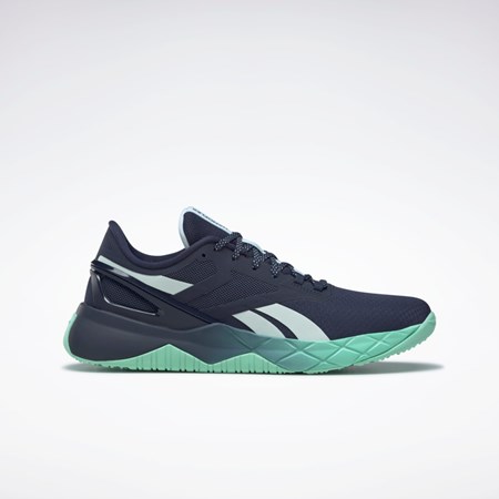 Reebok Nanoflex TR Treningowe Shoes Granatowe Mięta | AHUV-31986