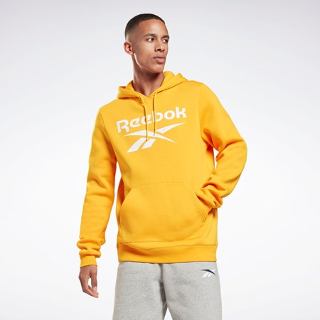 Reebok Reebok Identity Fleece Hoodie Złote | HYCK-47329