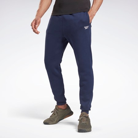 Reebok Reebok Identity Joggers Granatowe | PVNC-18529