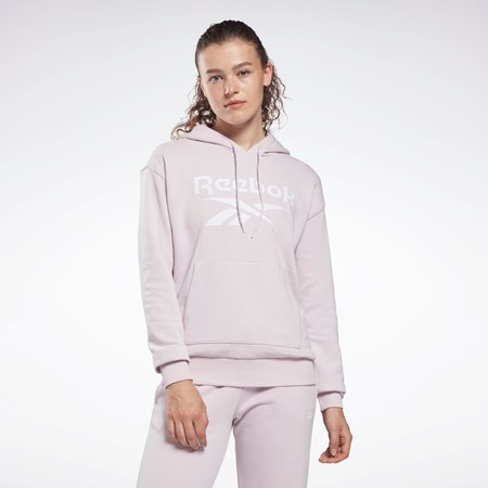 Reebok Reebok Identity Logo French Terry Hoodie Quartz Glow | OLWK-74856