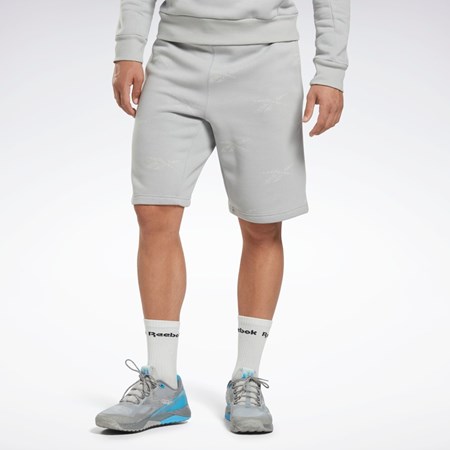 Reebok Reebok Identity Vector Fleece Shorts Szare | YLFI-67902