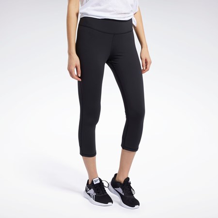 Reebok Reebok Lux 3/4 Length 2 Leggings Czarne | ASHN-45039