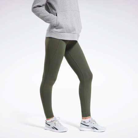 Reebok Reebok Lux High-Rise 2 Leggings Zielone | UCBI-16539