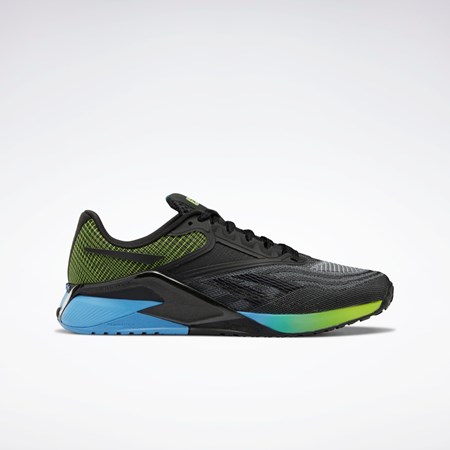 Reebok Reebok Nano X2 Treningowe Shoes Czarne Niebieskie Żółte | WOFD-91237