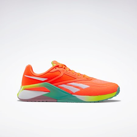 Reebok Reebok Nano X2 Treningowe Shoes Pomarańczowe Białe Żółte | PDIR-46153