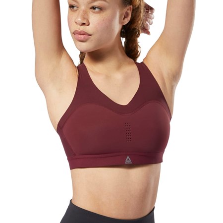 Reebok Reebok PureMove Bra Motion Sense ™ Bordowe | BSRV-87231