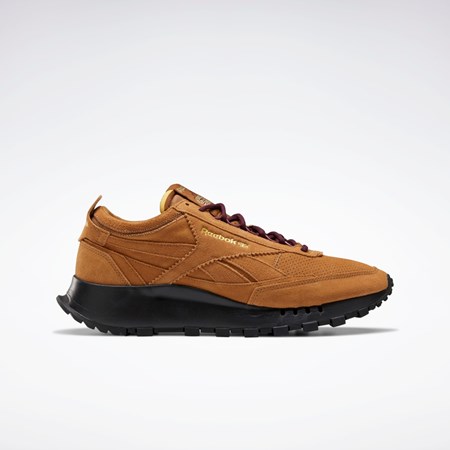 Reebok SNS Classic Leather Legacy Shoes Brązowe Bordowe Złote | EDKF-23680