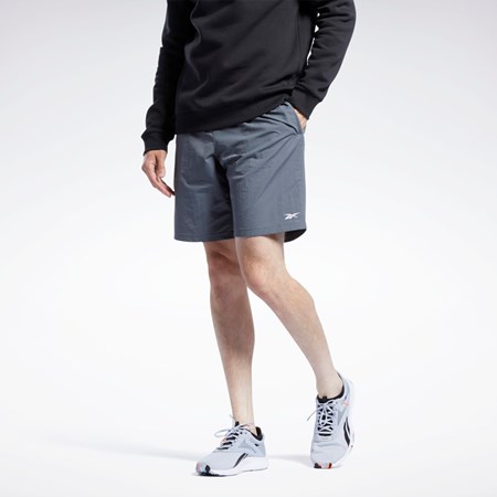 Reebok Treningowe Essentials Utility Shorts Szare | XSLG-37128