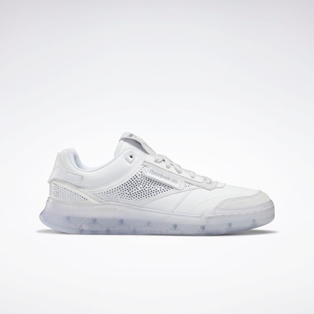 Reebok Très Rasché Club C Legacy Diamanté Shoes Białe Srebrne | YKHE-57603