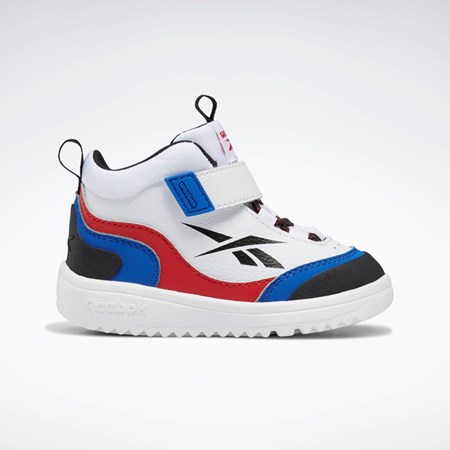 Reebok Weebok Storm X Shoes - Toddler Białe Niebieskie Czerwone | QEUN-68530